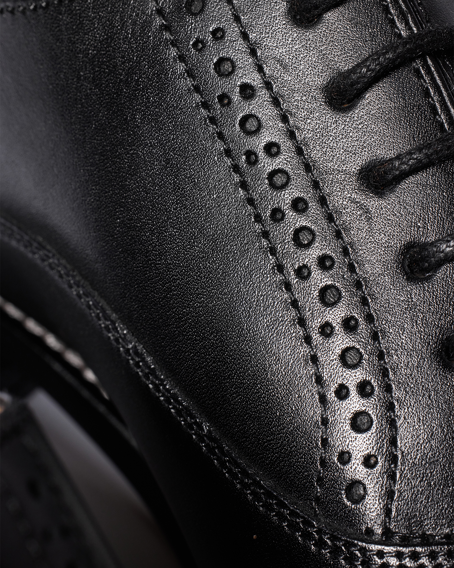 Men's Black Leather 'Philip' Shoes