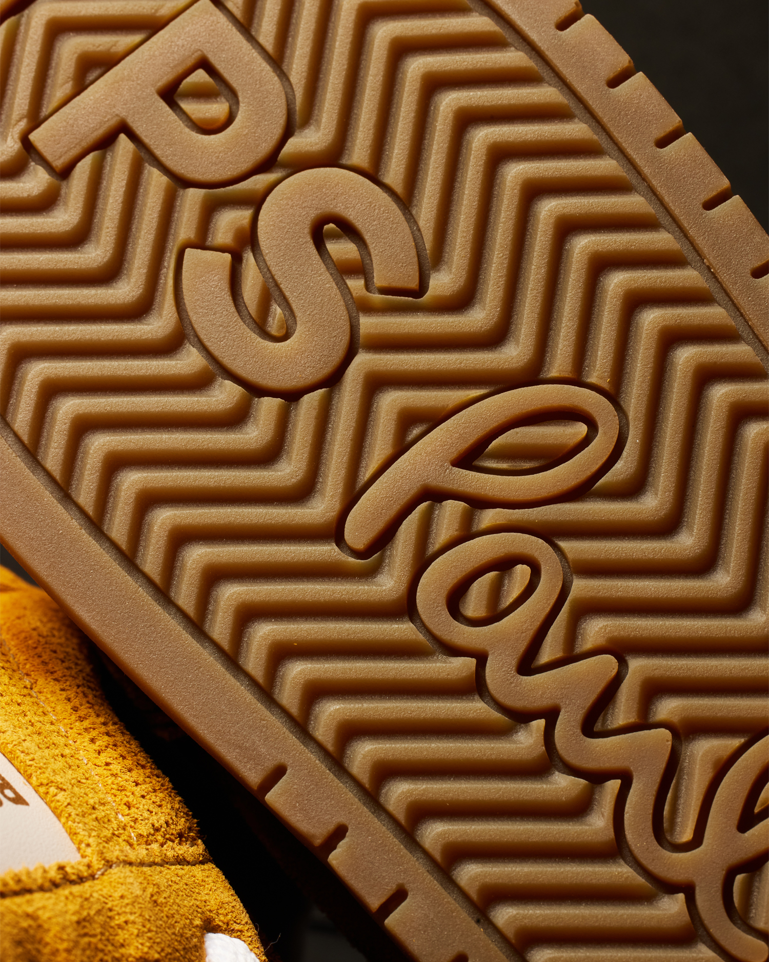 Men's Yellow Ochre Suede 'Dover' Trainers