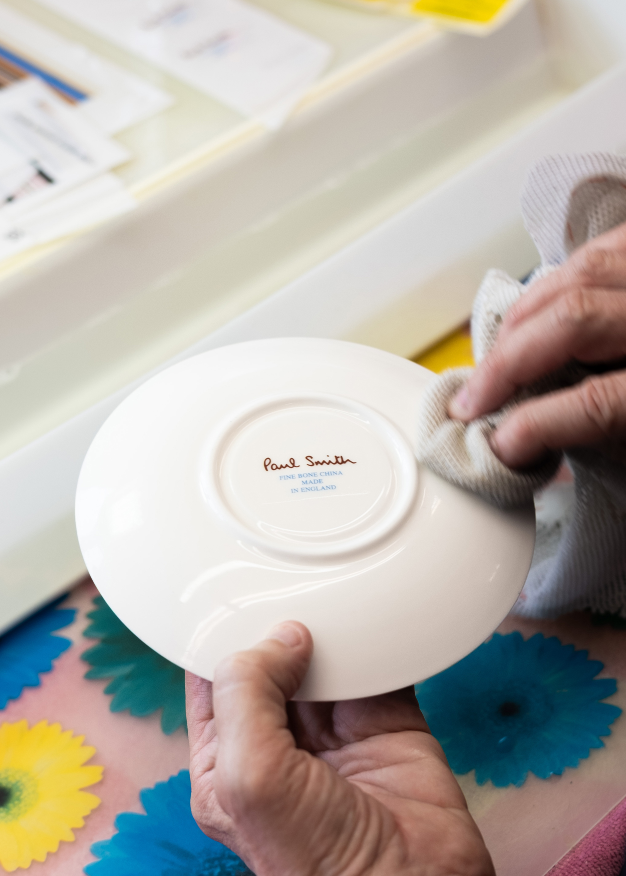 Paul Smith　英国限定品 Paul Smith Our Made in England Espresso Cup and Saucer | King's Cross