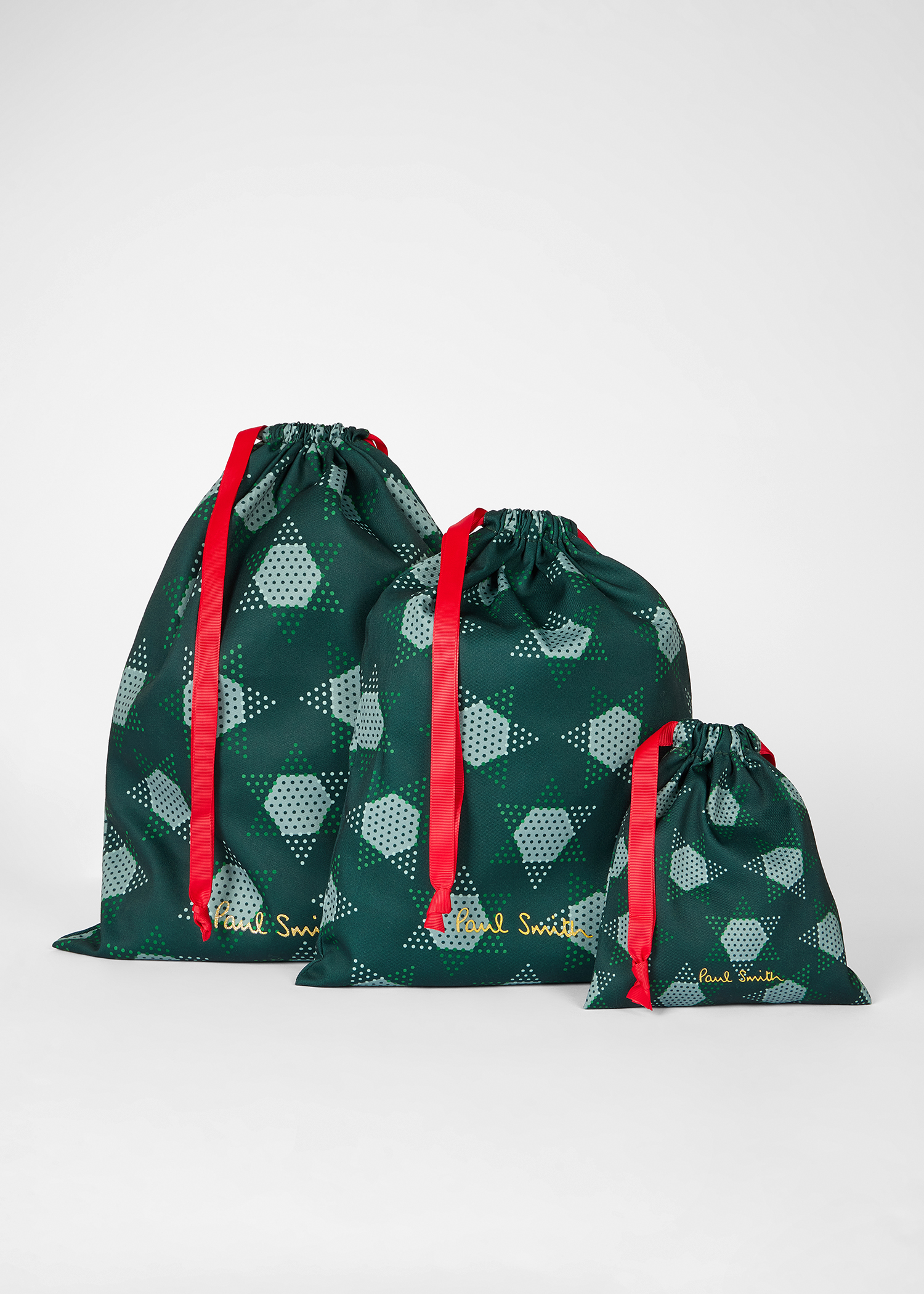 バッグ susan bijl x PAUL SMITH M Susan Bijl x Paul Smith - Ecru Mixed-Stripe The New Shopping