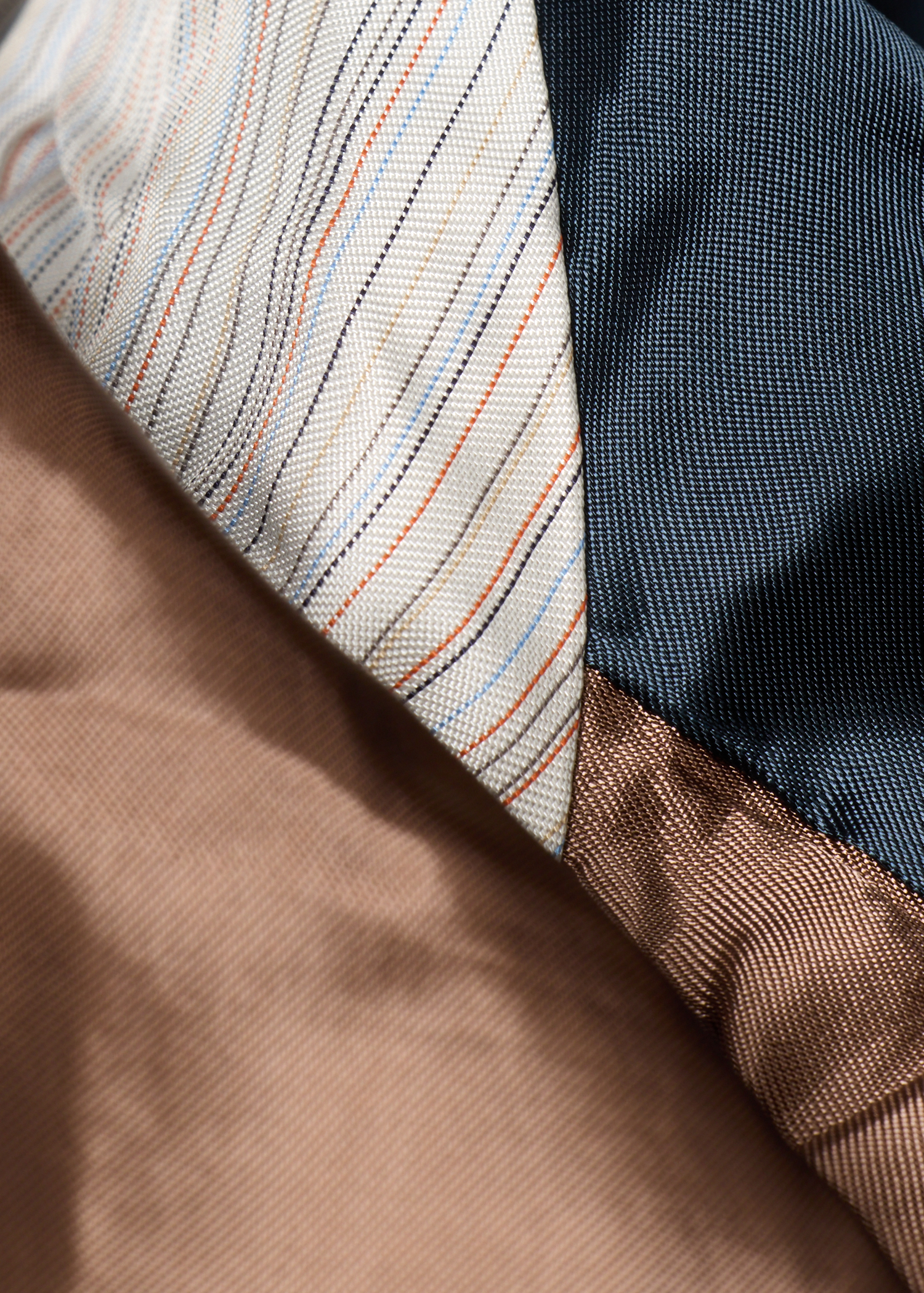 Men's Black Two-Ply Hopsack Wool Work Jacket