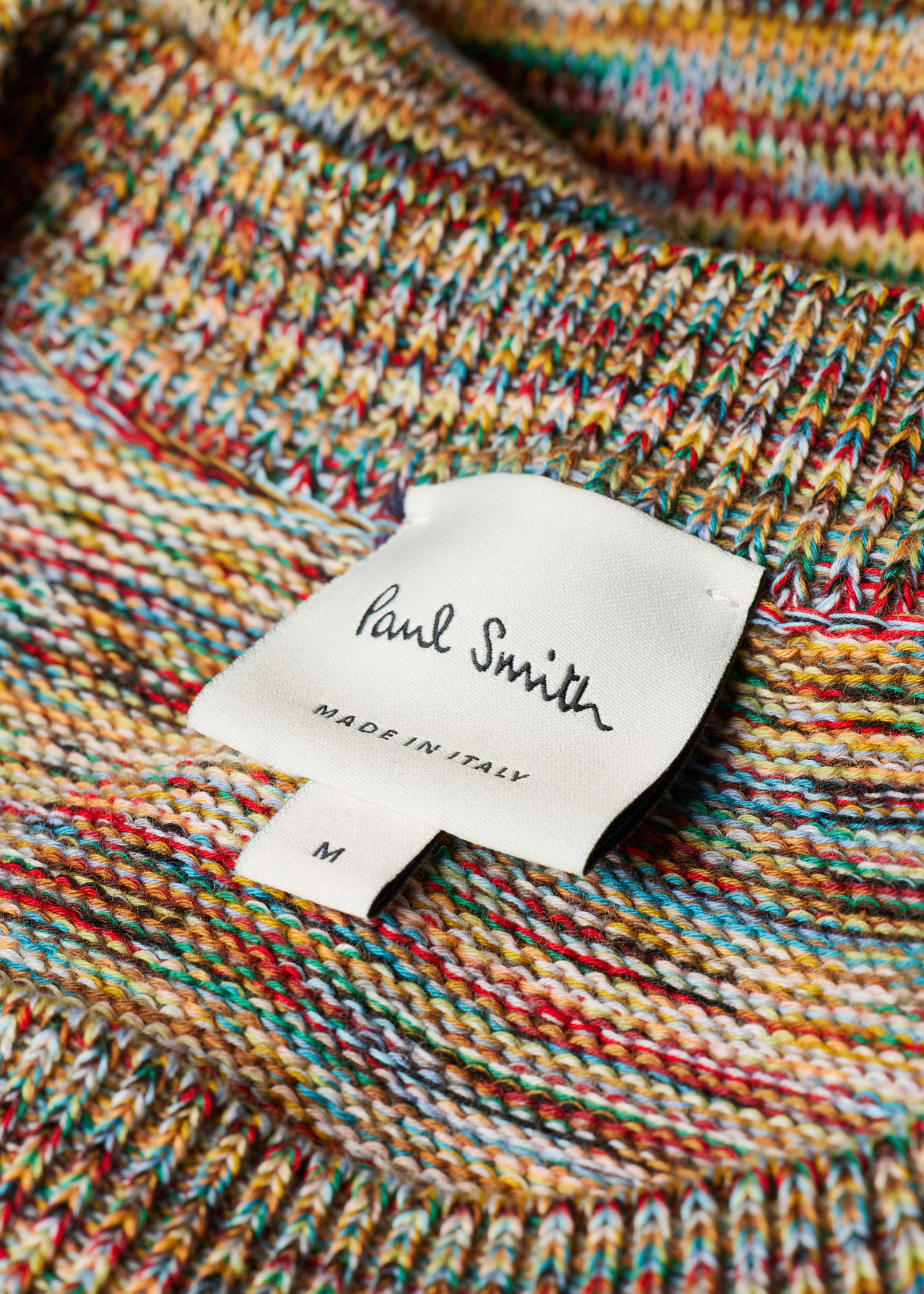Men's 'Signature Stripe' Knitted Cotton Sweater