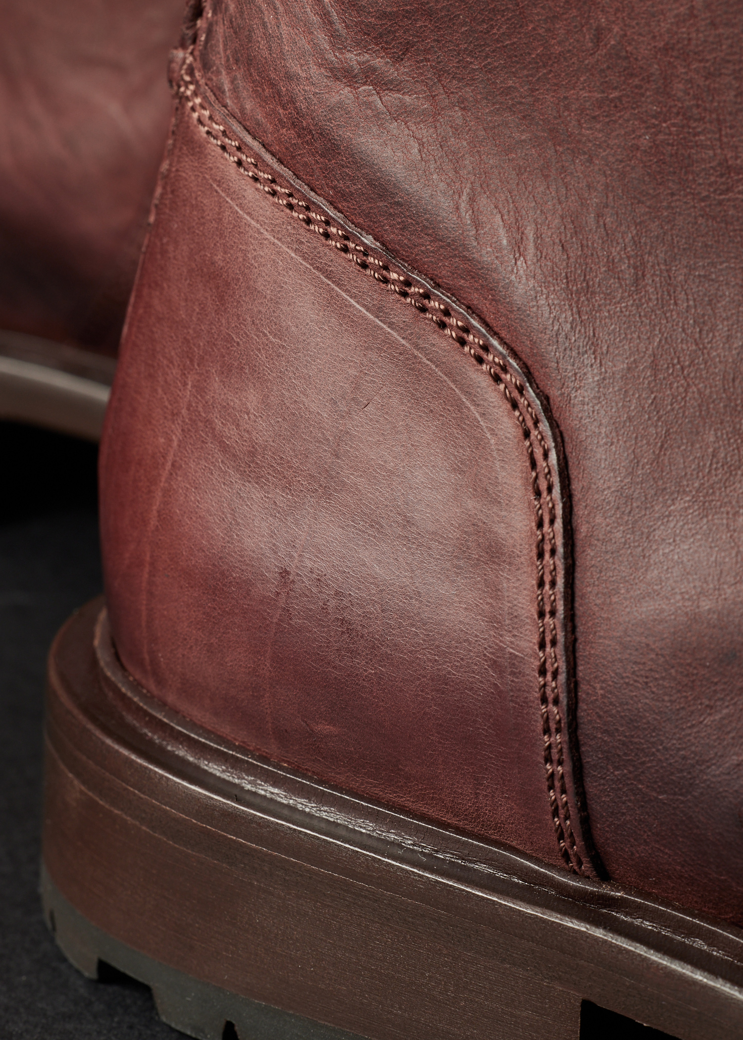 Men's Chocolate Leather 'Falk' Boots